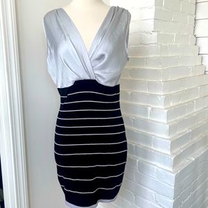 ! Arden B Dress Size Large Bodycon Satin blend